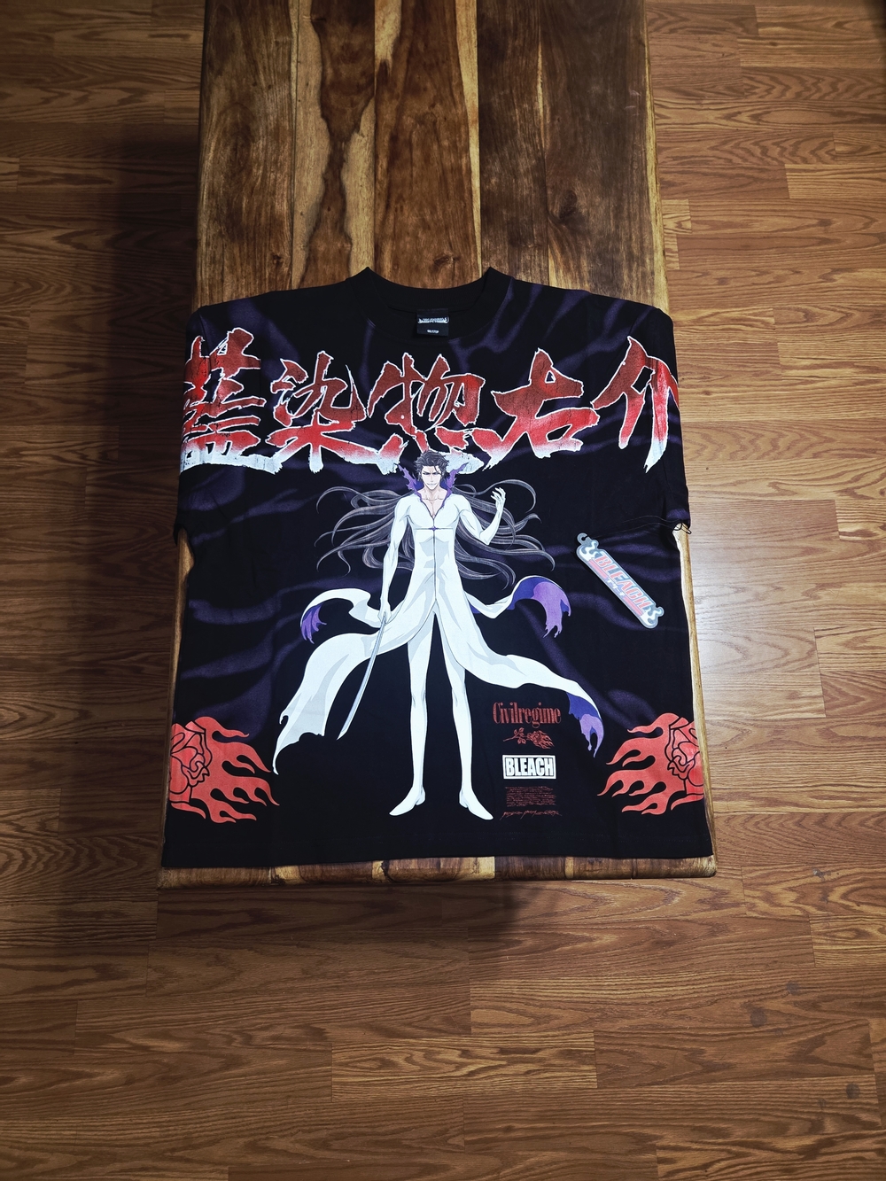 Civil Regime/Bleach Collab Men's Graphic Short Sleeve Tee